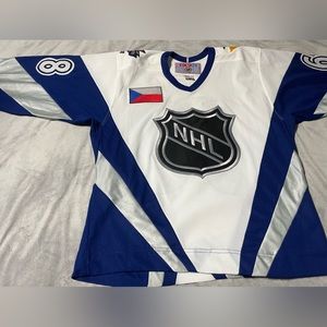 Pittsburgh penguins 1998 all star jagr hockey jersey size M